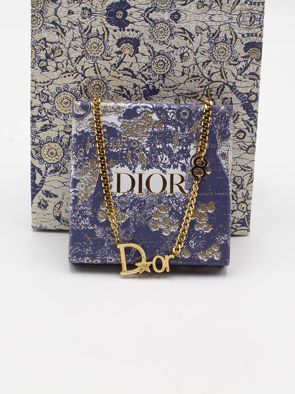 سلسال ديور كبير ذهبي سلسال dior ذهبي