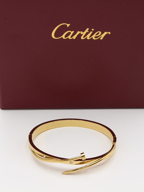 اساور كارتير بانقل كرستال اسواره CARTIER ذهبي