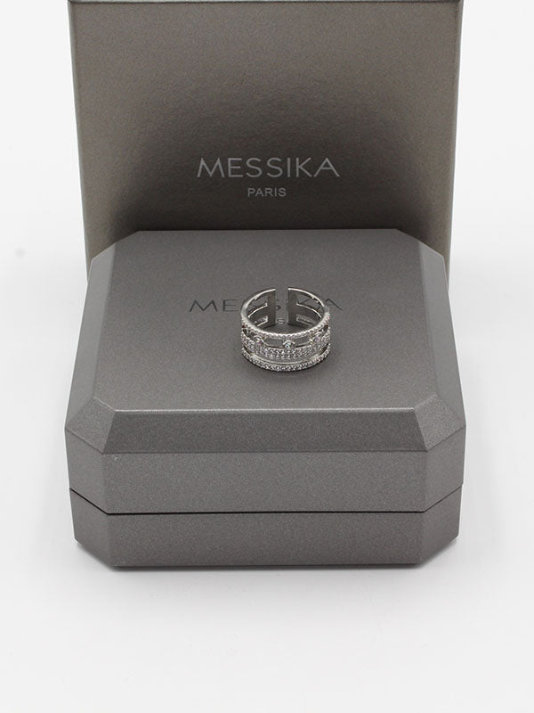 خاتم ميسيكا زركون عريض خواتم messika