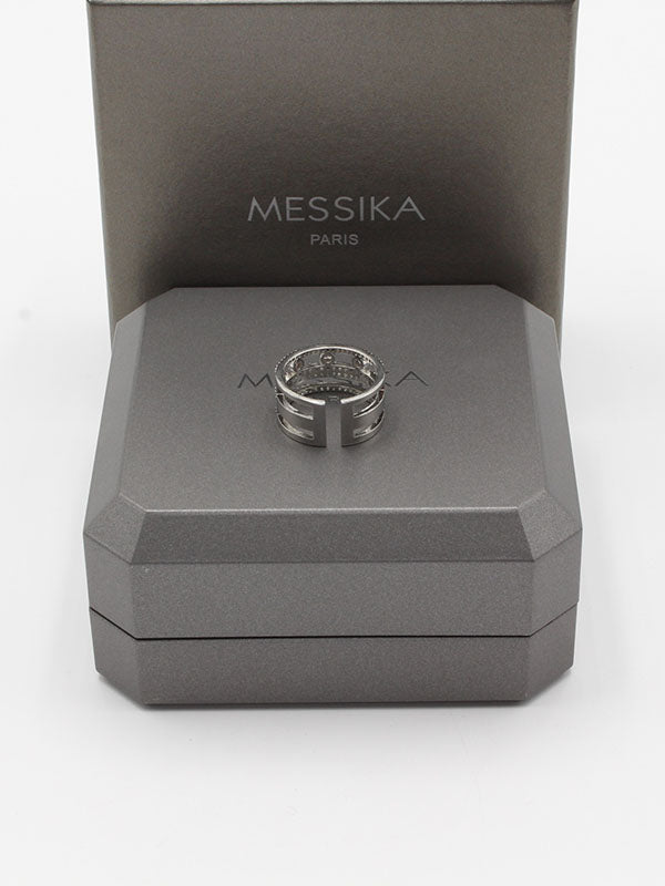 خاتم ميسيكا زركون عريض خواتم messika