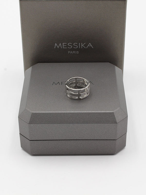 خاتم ميسيكا زركون عريض خواتم messika