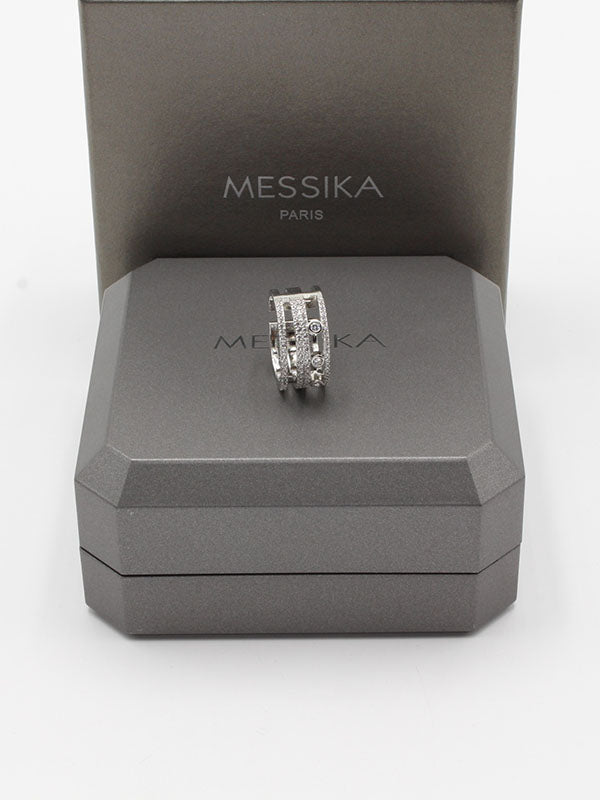 خاتم ميسيكا زركون عريض خواتم messika