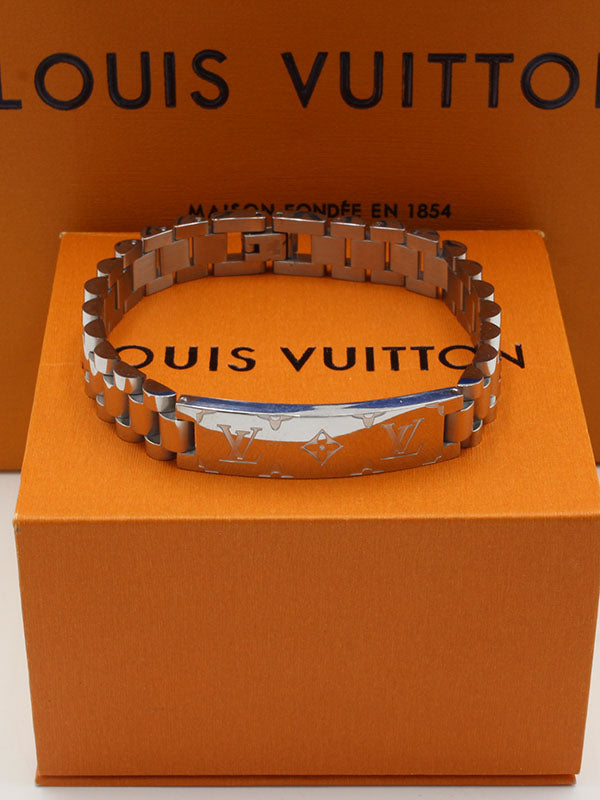 اساور لويس فيتون رجالي ميتال اسواره louis vuitton فضي
