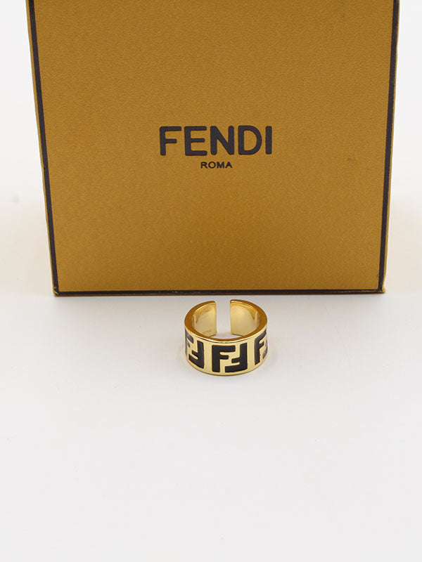 خاتم فندي لوقو الجديد خواتم fendi