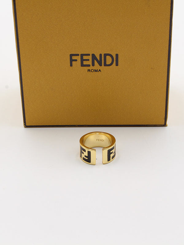 خاتم فندي لوقو الجديد خواتم fendi