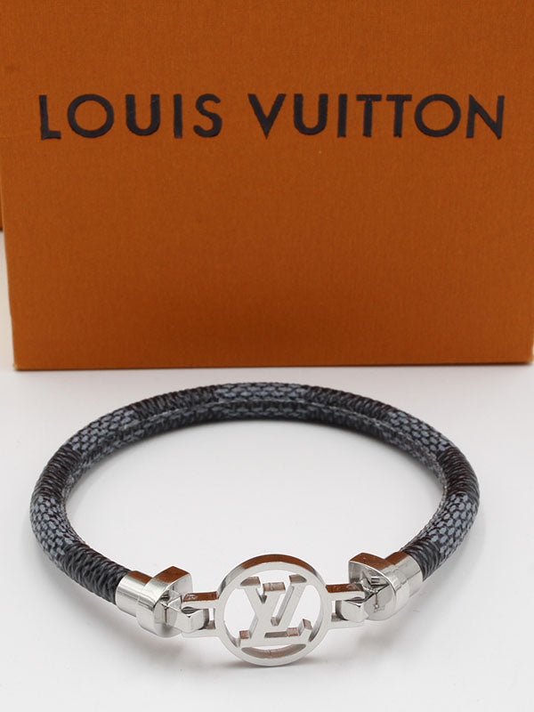 اساور لويس فيتون جلد LV LOGO اسواره louis vuitton