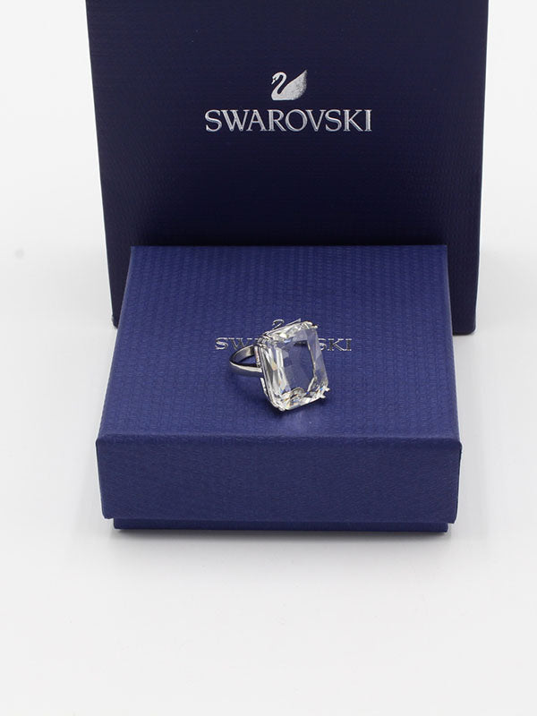 خاتم سواروفسكي بيق ستون خواتم Swarovski فضي 6