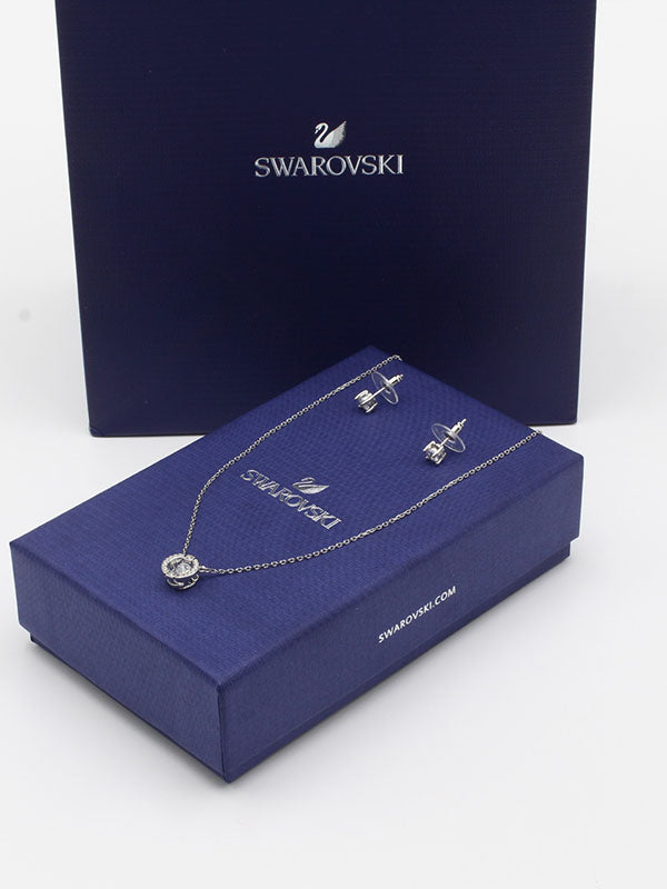 طقم سواروفسكي 2 قطع اطقم Swarovski