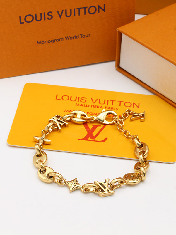 اساور لويس فيتون ذهبيه اسواره louis vuitton ذهبي