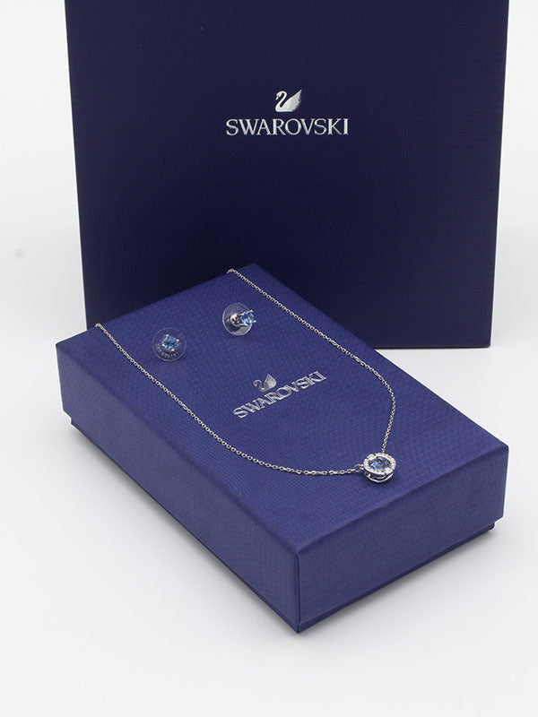 طقم سواروفسكي 2 قطع اطقم Swarovski