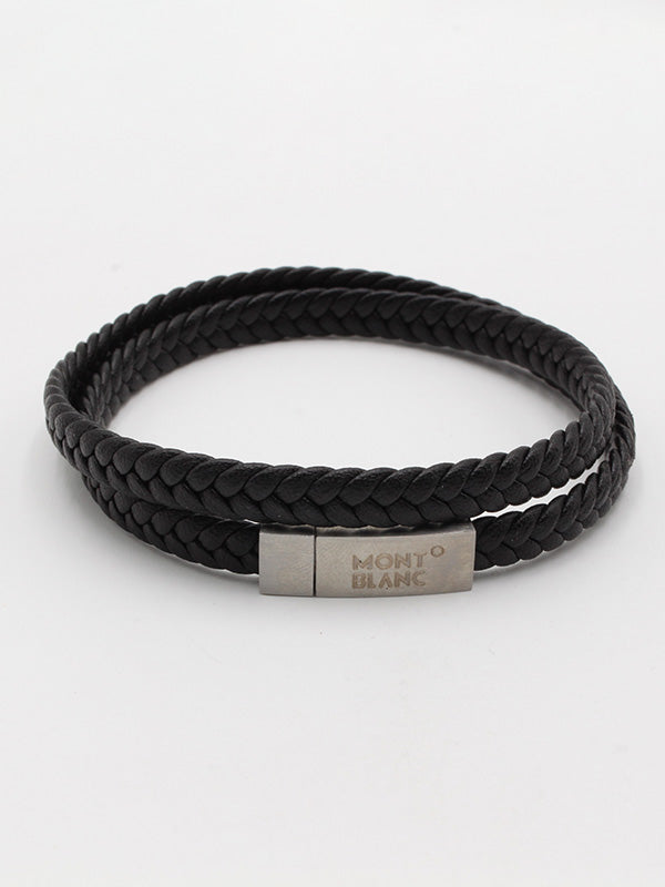 اساور مونت بلانك رجالي اسود اسواره mont blank اسود