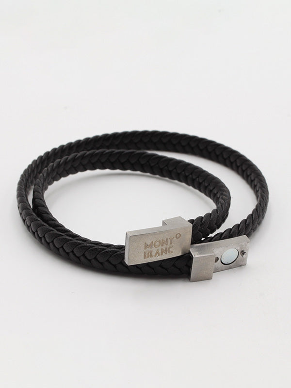 اساور مونت بلانك رجالي اسود اسواره mont blank