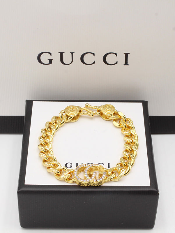 اسوارة قوتشي زركون جنزير لوقو اسواره gucci
