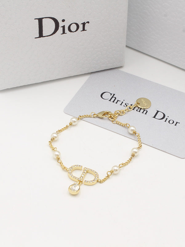 اسوارة ديور قولد بيرل نيو ستايل اسواره dior