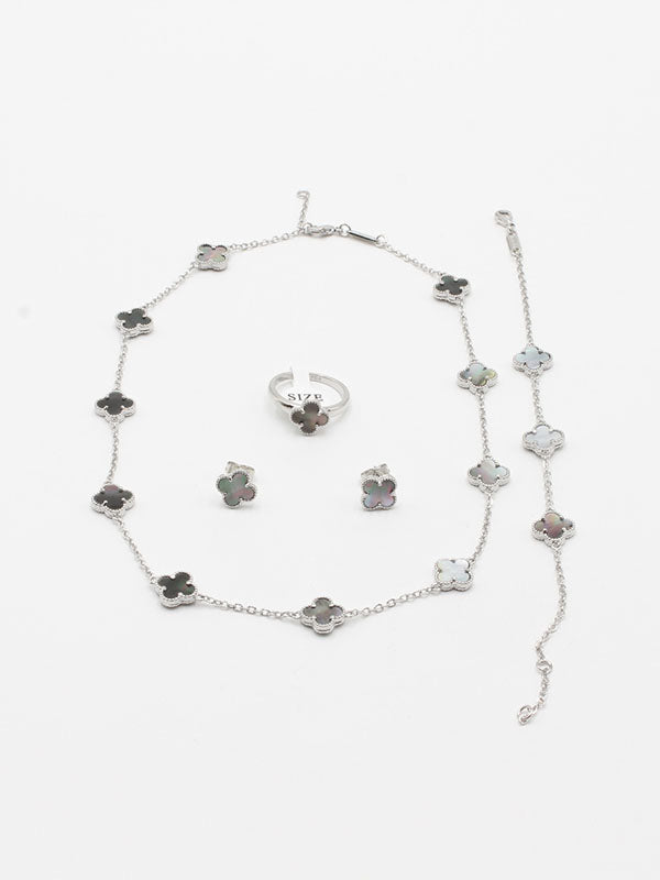 طقم فان كليف ورود صغيره شيل اطقم van cleef