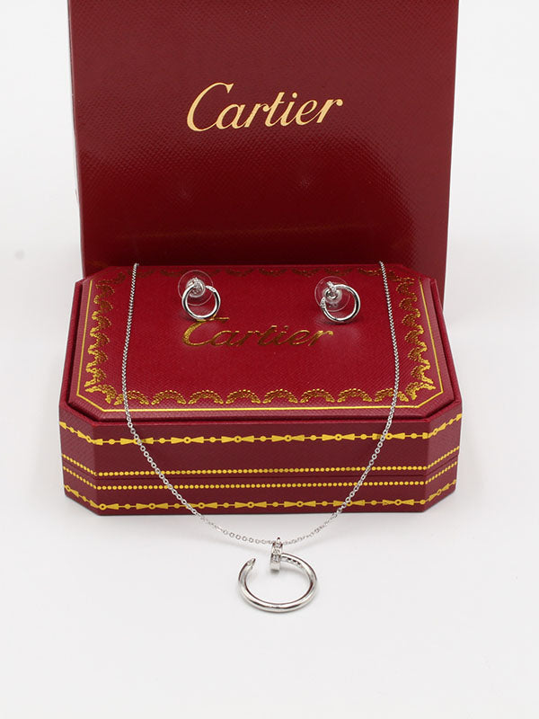 طقم كارتير مسمار زركون اطقم CARTIER