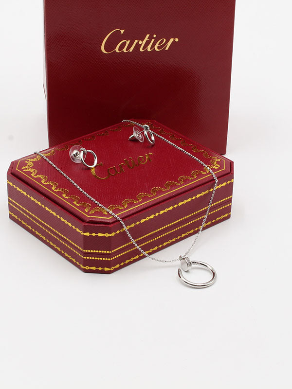 طقم كارتير مسمار زركون اطقم CARTIER