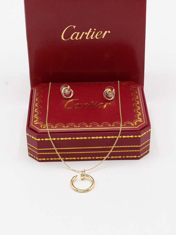 طقم كارتير مسمار زركون اطقم CARTIER