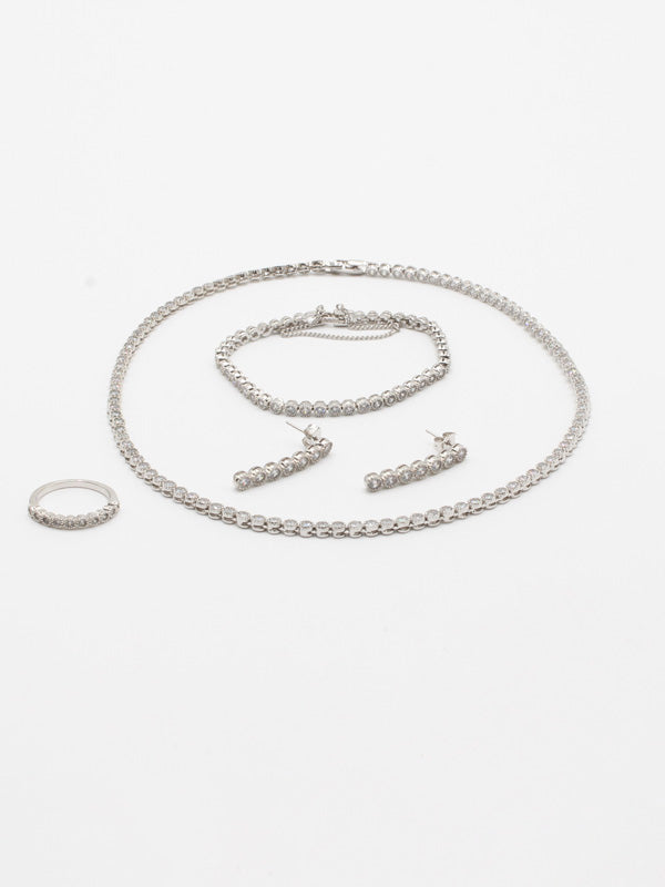 طقم زركون تنس سهره اطقم Swarovski