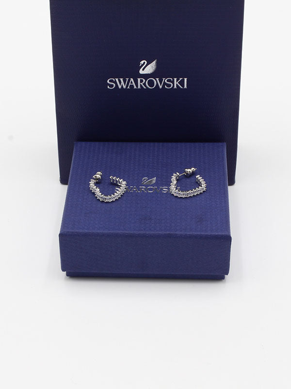 حلق سواروفسكي قلب زركون حلق Swarovski