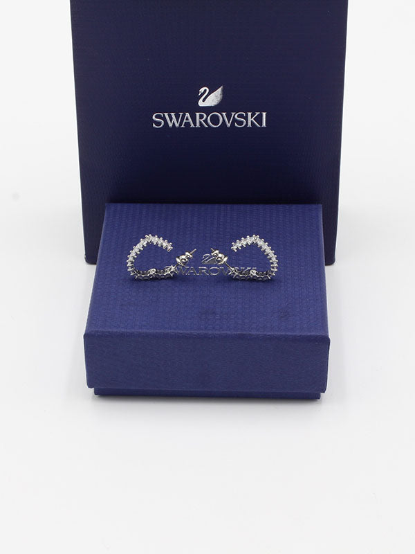 حلق سواروفسكي قلب زركون حلق Swarovski