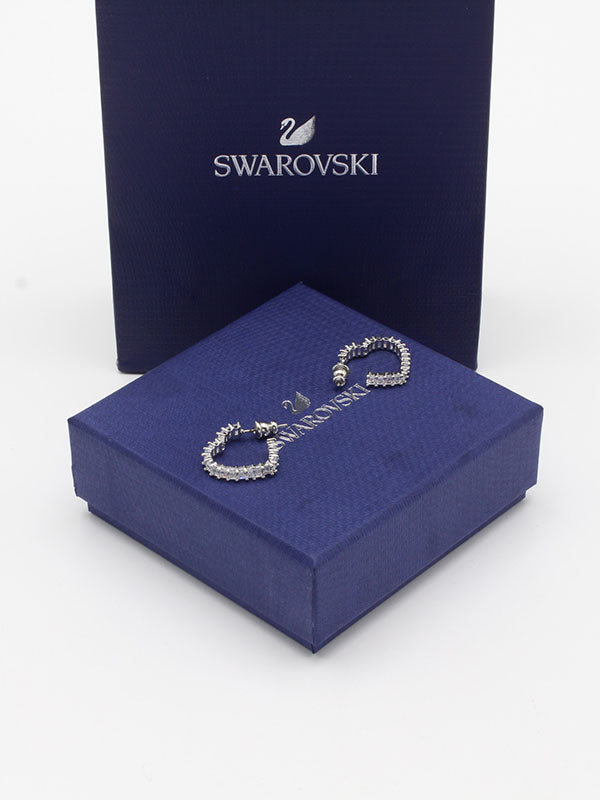 حلق سواروفسكي قلب زركون حلق Swarovski