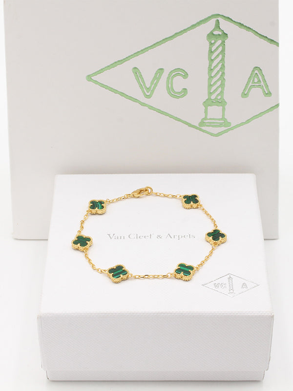 اسواره فان كليف ورود ميني ماستر اسواره van cleef اخضر ذهبي