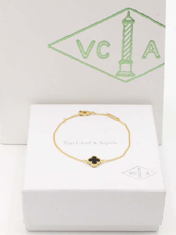اسواره فان كليف ميني ماستر اسواره van cleef اسود ذهبي