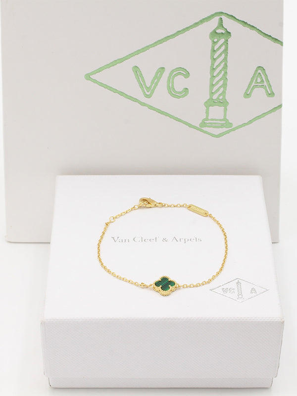اسواره فان كليف ميني ماستر اسواره van cleef اخضر ذهبي