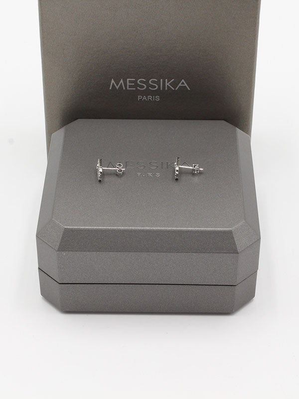 حلق ميسيكا صغير زركون حلق messika