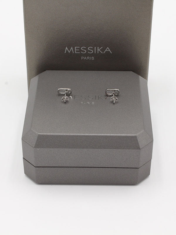 حلق ميسيكا صغير زركون حلق messika