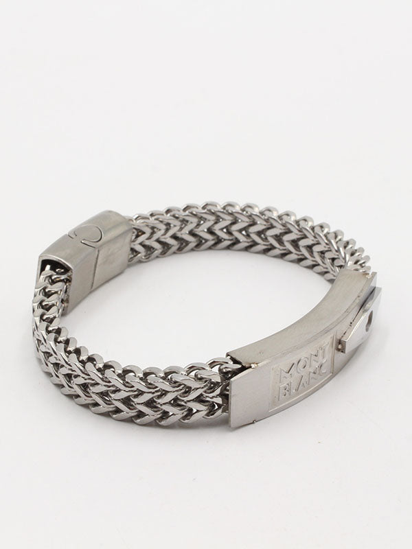 اساور مونت بلانك رجالي فضي اسواره mont blank