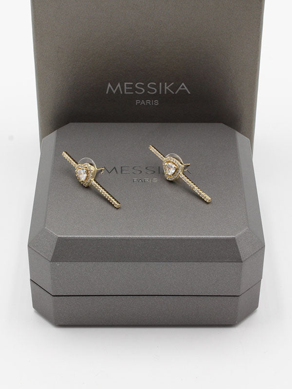 حلق ميسيكا زركون هارت حلق messika