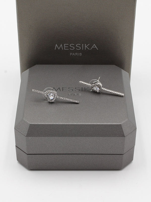 حلق ميسيكا زركون هارت حلق messika
