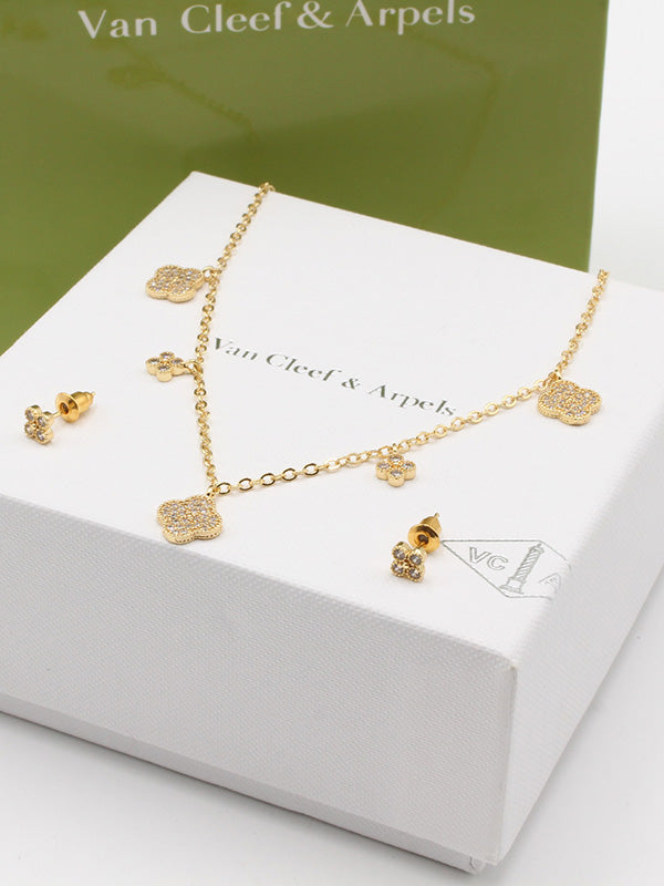 طقم فان كليف تشوكر زركون اطقم van cleef