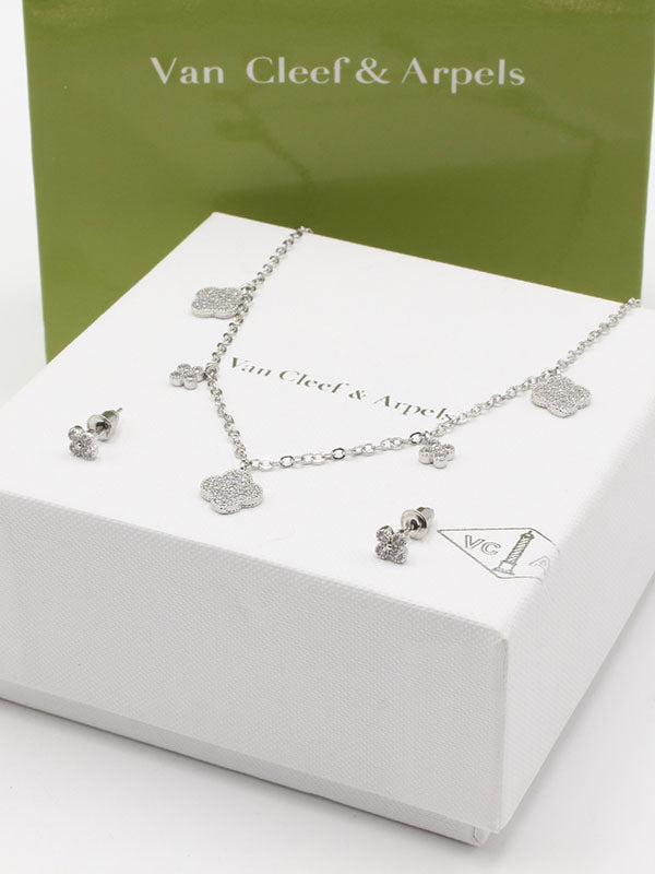 طقم فان كليف تشوكر زركون اطقم van cleef