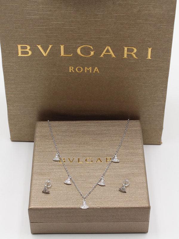 طقم بولغاري تشوكر زركون اطقم new