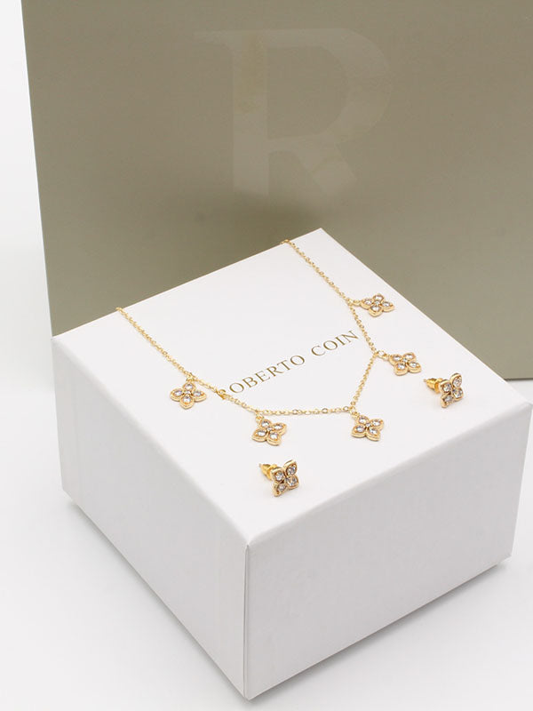 طقم روبرت كوين تشوكر زركون اطقم roberto coin