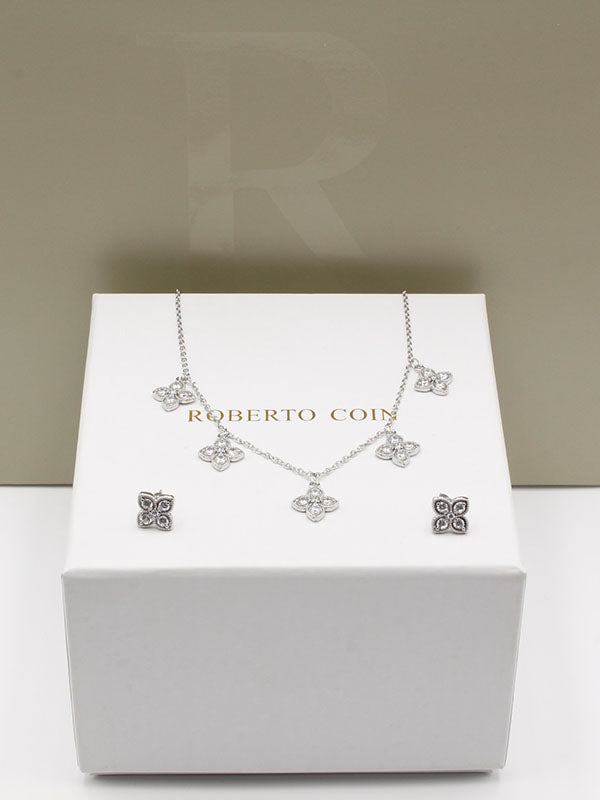 طقم روبرت كوين تشوكر زركون اطقم roberto coin