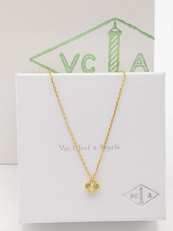 سلسال فان كليف ميني ماستر سلسال van cleef ذهبي