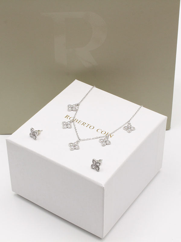 طقم روبرت كوين تشوكر زركون اطقم roberto coin