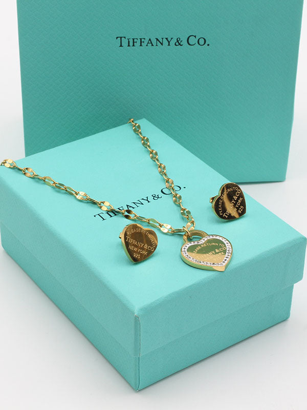 طقم تيفاني هارت بيث شاين اطقم tiffany