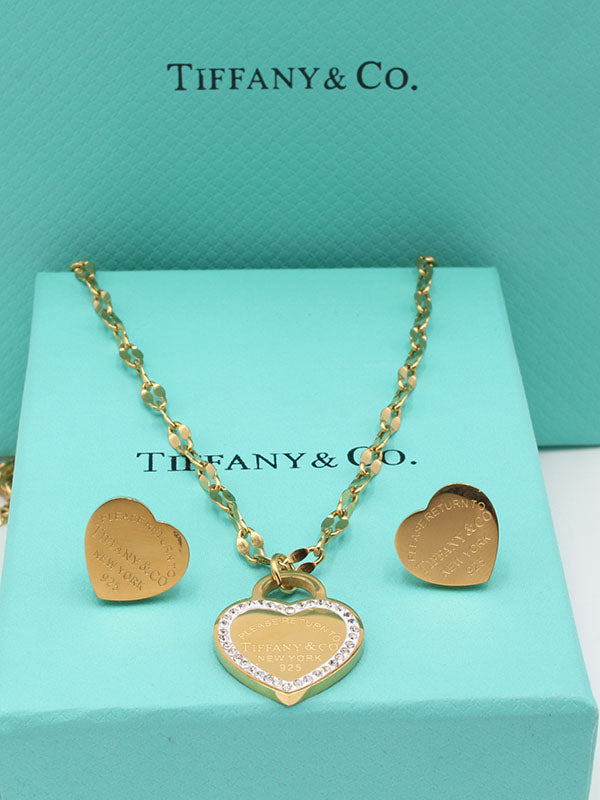 طقم تيفاني هارت بيث شاين اطقم tiffany