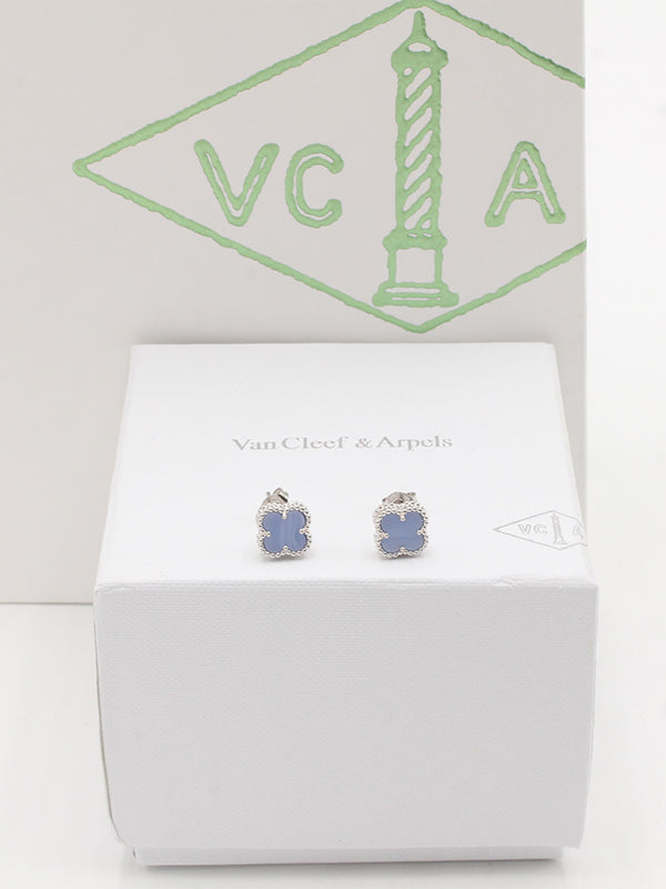 حلق فان كليف ميني ماستر حلق van cleef موف فضي