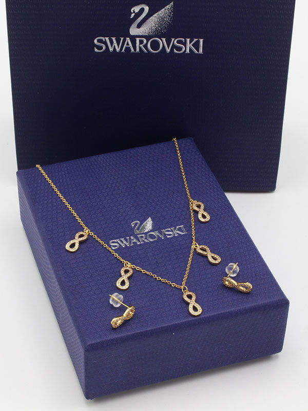 طقم سواروفسكي تشوكر انفينتي اطقم Swarovski