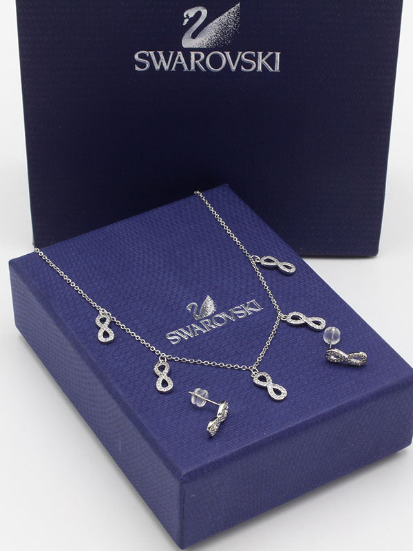 طقم سواروفسكي تشوكر انفينتي اطقم Swarovski