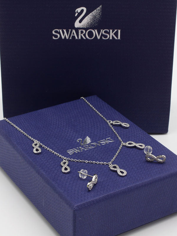 طقم سواروفسكي تشوكر انفينتي اطقم Swarovski