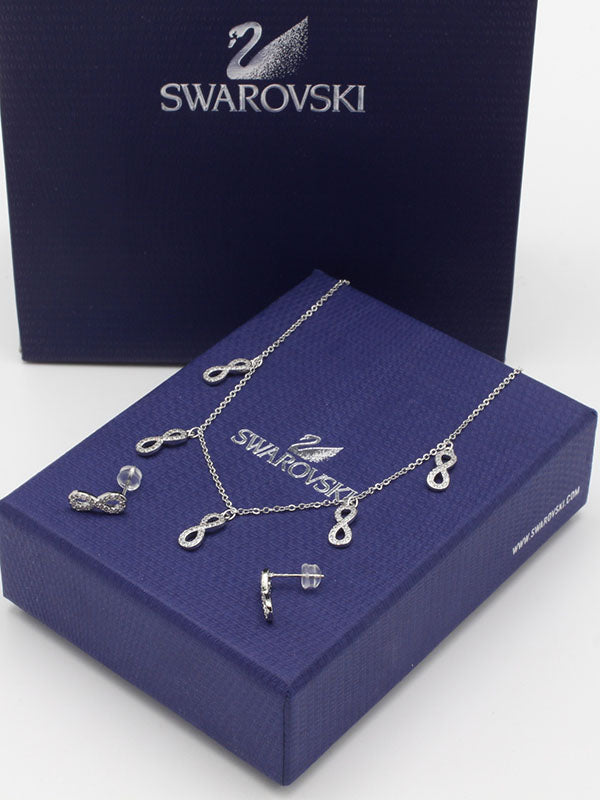 طقم سواروفسكي تشوكر انفينتي اطقم Swarovski