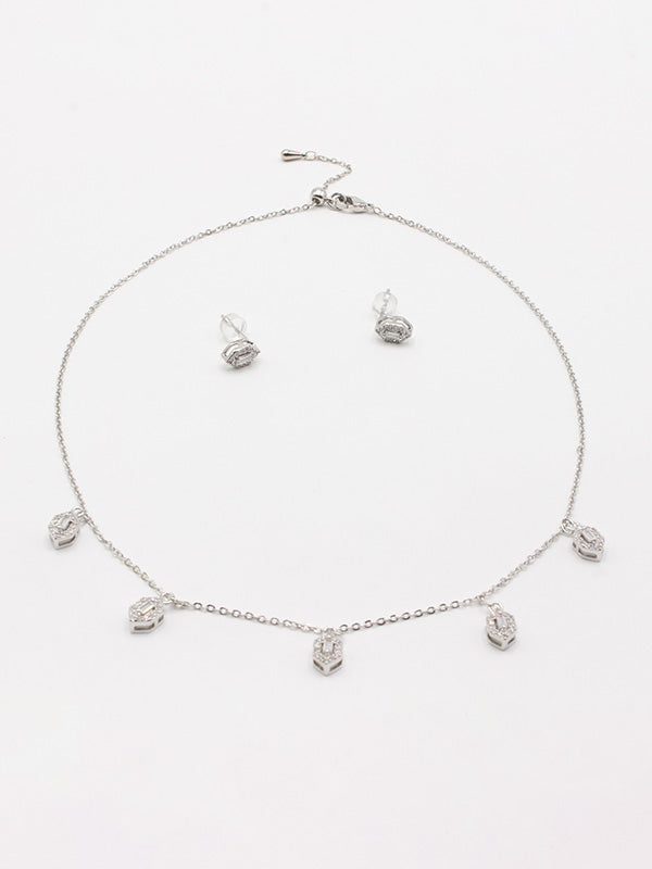 طقم تشوكر انيق زركون اطقم new