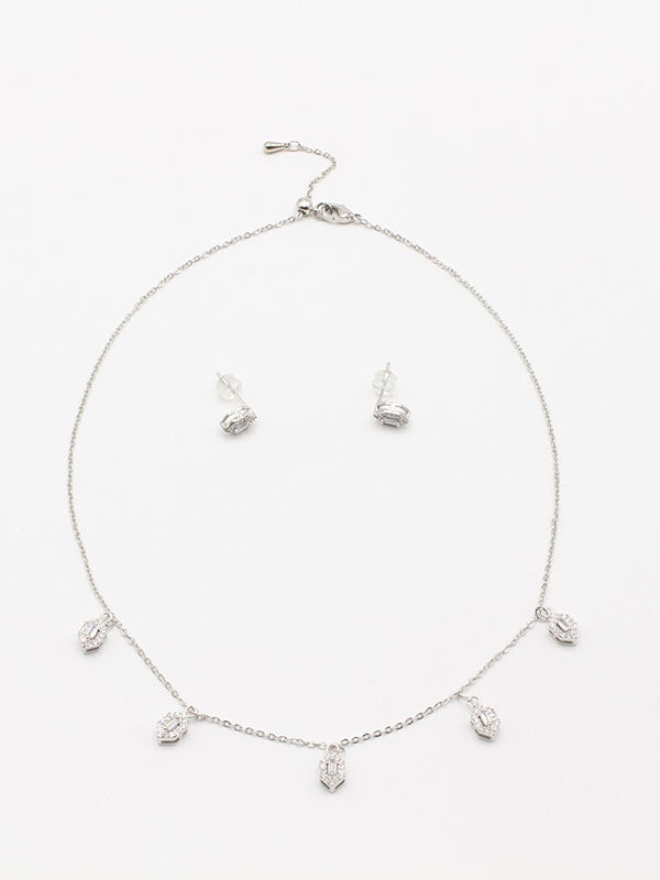 طقم تشوكر انيق زركون اطقم new